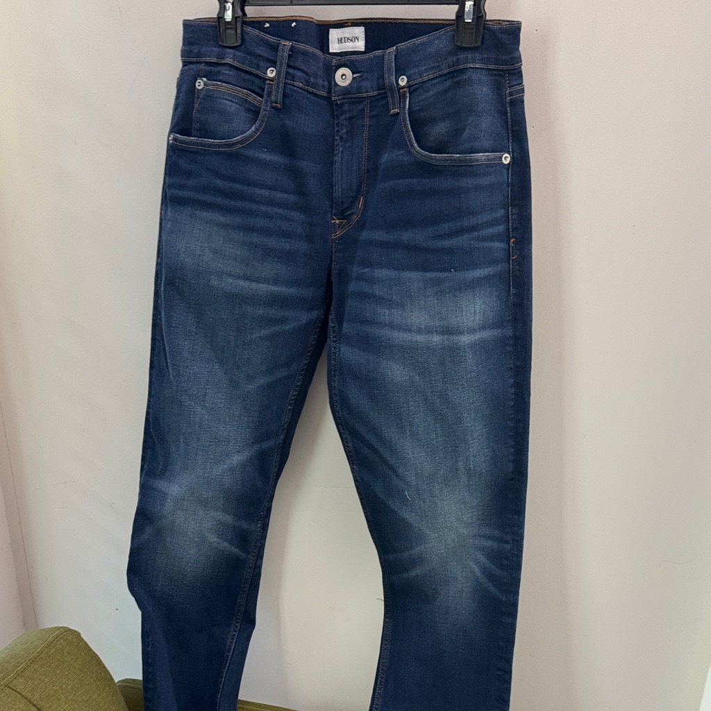 Hudson Jeans Indigo Straight Leg Denim